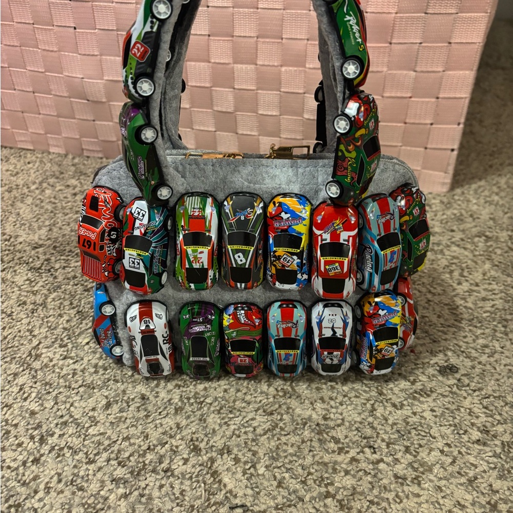 Mini race car Purse